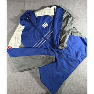 New‎ York Giants Full Zip Jacket Large Reebok Sports Illustrated Full Zip NFL *